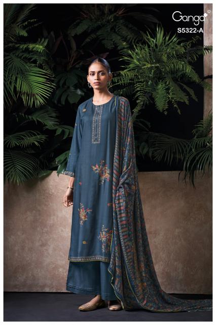 Ganga selyra 5322 wholesale dress materials online india